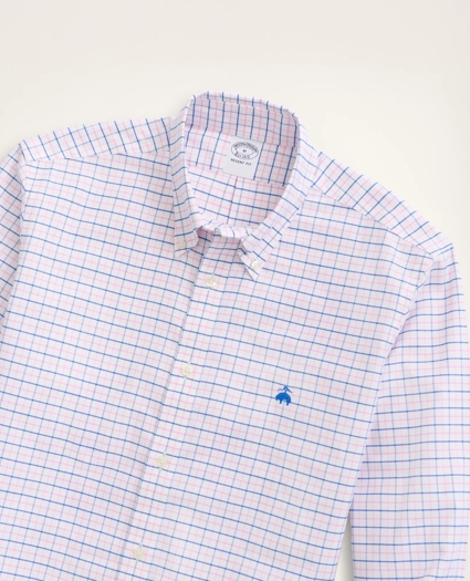 Regent Regular-Fit Sport Shirt, Non-Iron Oxford Windowpane, image 2