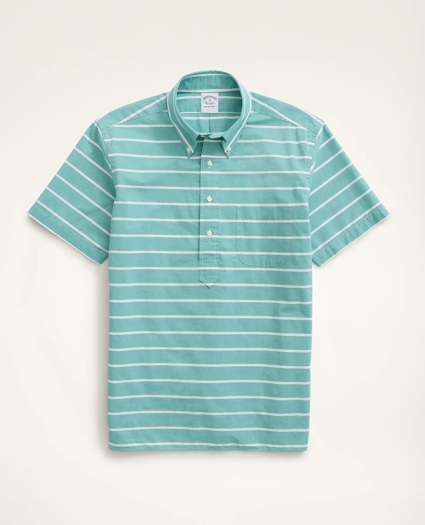 Regent Regular-Fit Original Broadcloth Short-Sleeve Popover Shirt, image 1