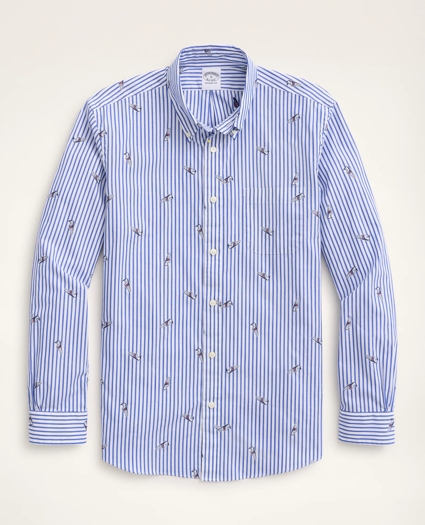 Regent Regular-Fit Sport Shirt, Jacquard  Sneaker Stripe, image 1