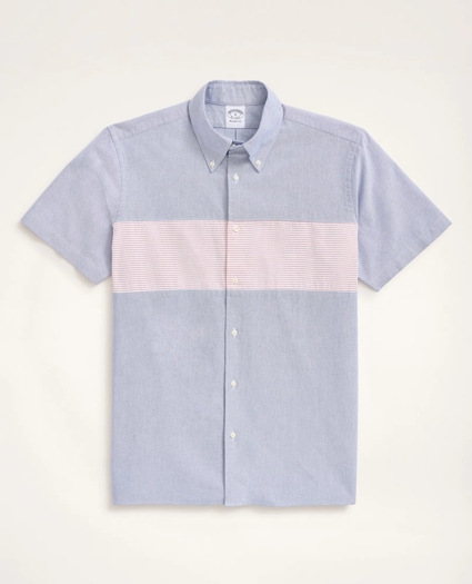 Regent Regular-Fit Original Oxford Short-Sleeve Fun Shirt, image 1