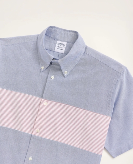 Regent Regular-Fit Original Oxford Short-Sleeve Fun Shirt, image 2