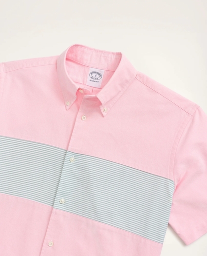 Regent Regular-Fit Original Oxford Short-Sleeve Fun Shirt, image 2
