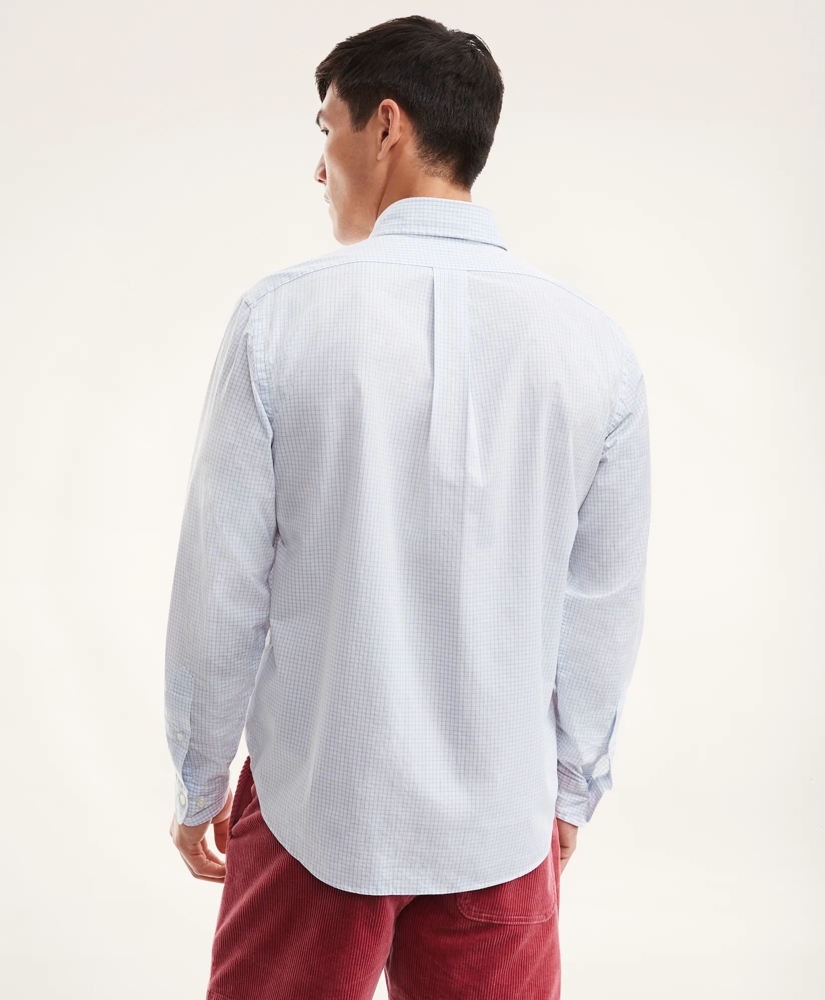 Friday Shirt, Poplin Mini-Windowpane, image 4