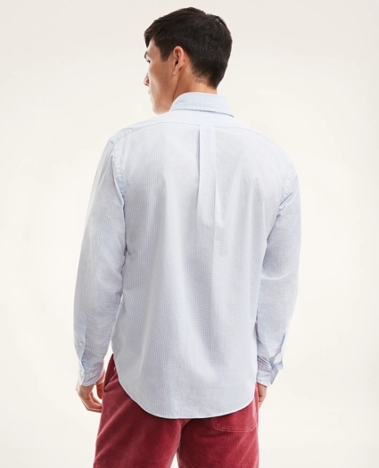 Friday Shirt, Poplin Mini-Windowpane, image 4