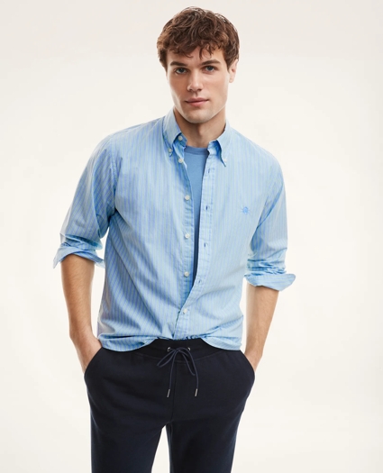 Friday Shirt, Poplin Stripe, image 3