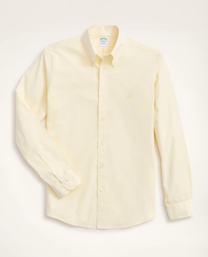 Stretch Milano Slim-Fit Sport Shirt, Non-Iron Oxford, image 1