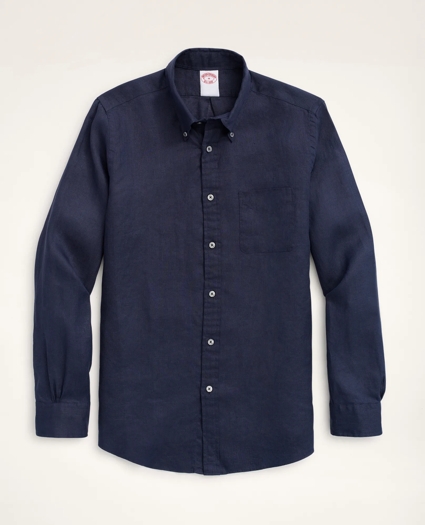 Madison Relaxed-Fit Sport Shirt, Irish Linen, image 1