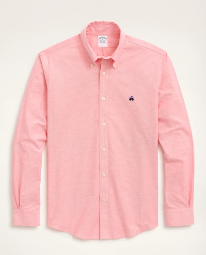 Stretch Regent Regular-Fit Sport Shirt, Non-Iron Oxford Button Down Collar, image 1