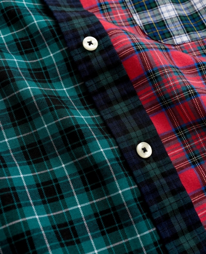 Regent Regular-Fit Archival Brushed Twill Fun Tartan Shirt, image 3