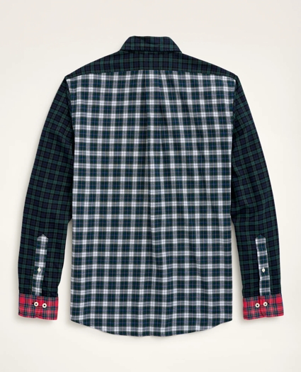 Regent Regular-Fit Archival Brushed Twill Fun Tartan Shirt, image 4