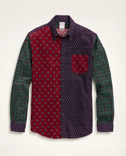 Regent Regular-Fit Sport Shirt, Fun Pinwale Corduroy, image 1