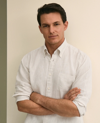 Irish Linen Sport Shirt, image 2