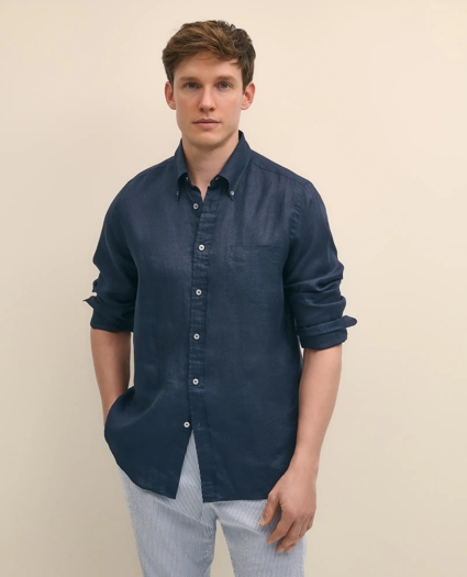 Irish Linen Sport Shirt, image 1