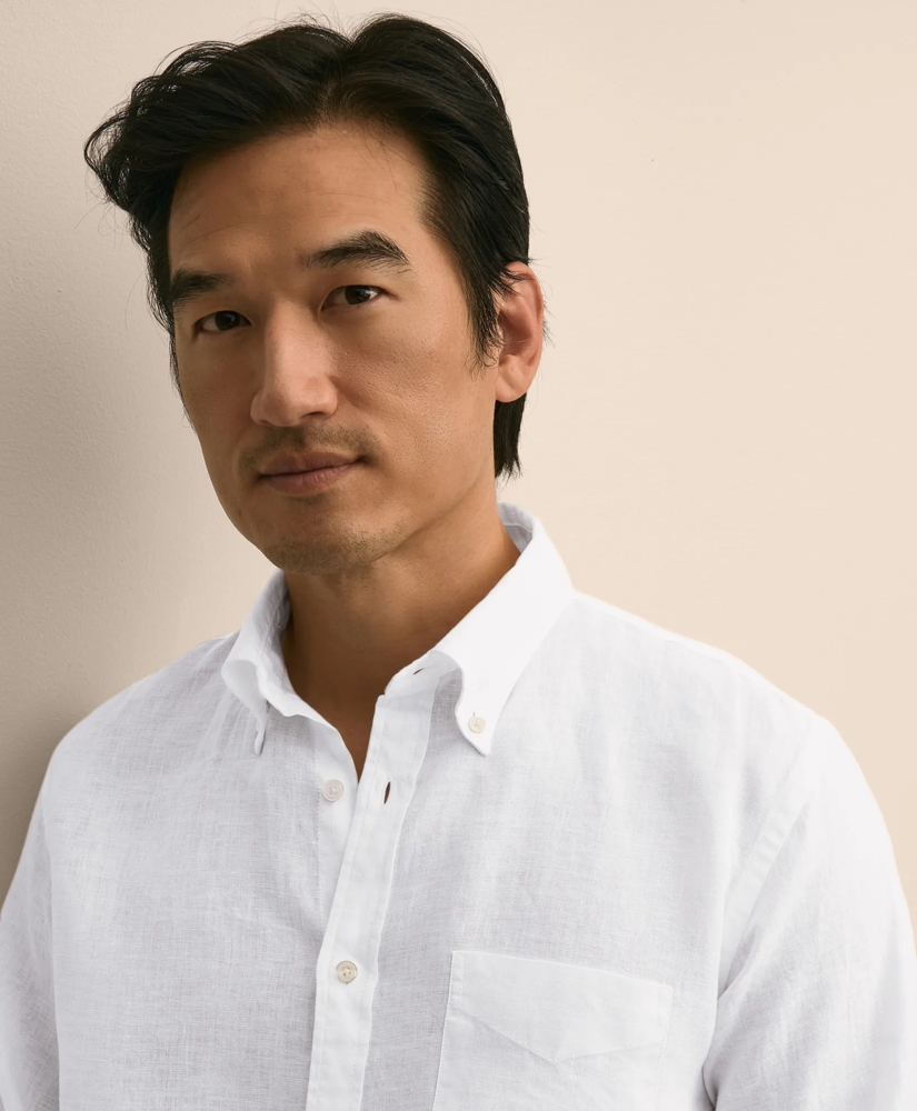 Irish Linen Sport Shirt, image 2