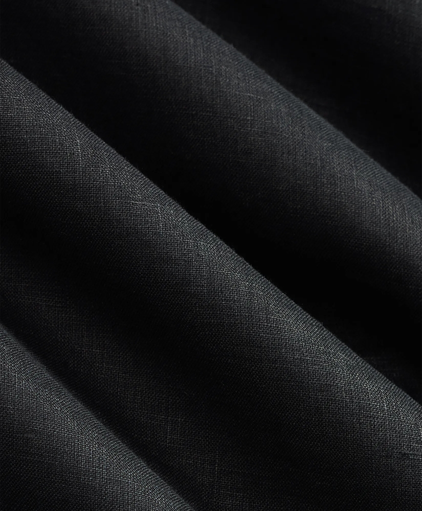 Irish Linen Short Sleeve Guayabera Shirt, image 3