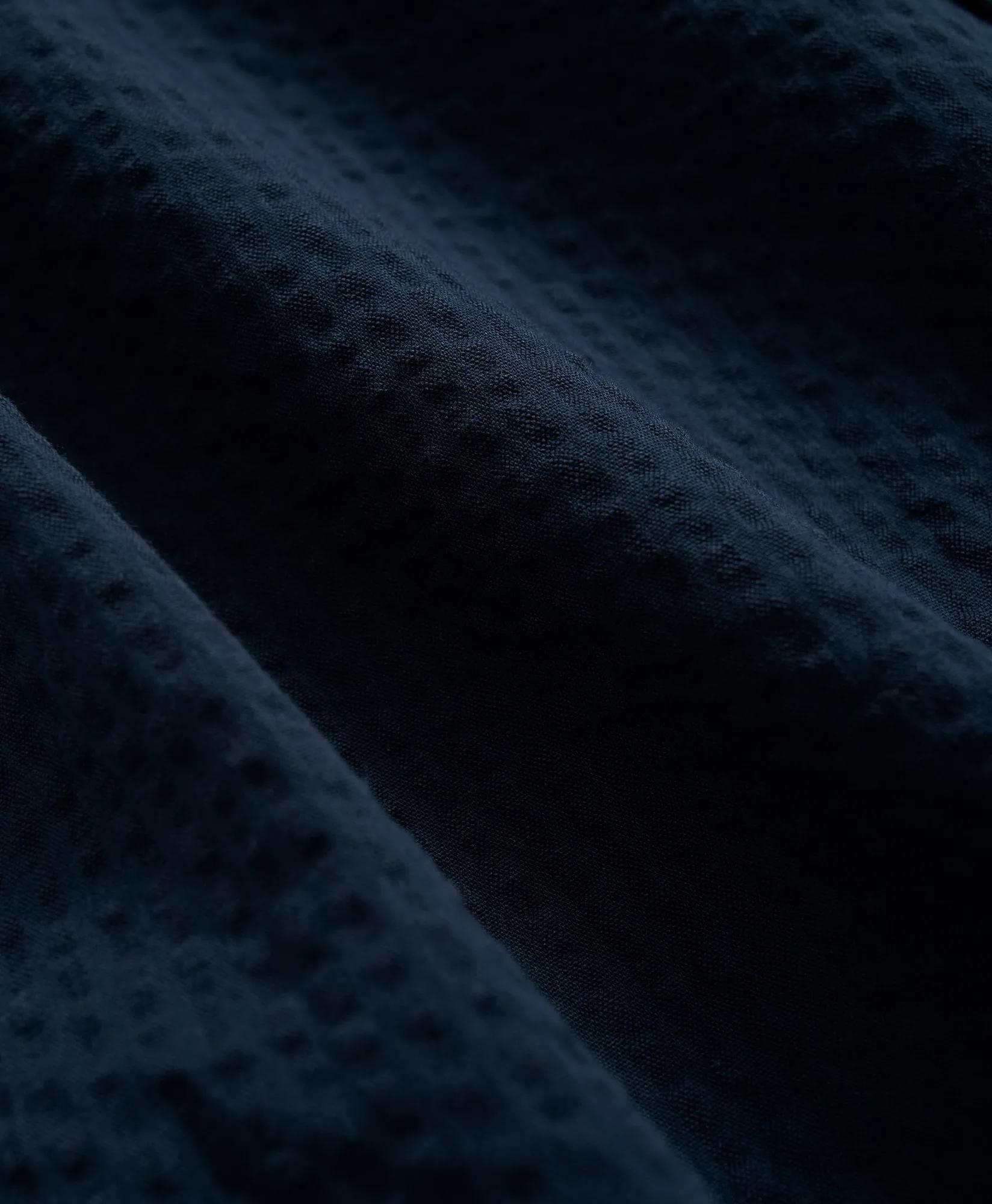 Stretch Cotton Seersucker Button-Down Collar Short-Sleeve Sport Shirt, image 2