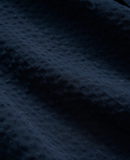 Washed Cotton Seersucker Button-Down Collar Sport Shirt, image 3