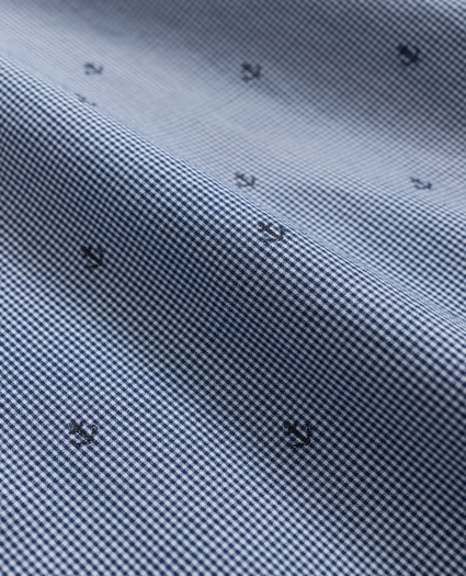 Friday Shirt, Poplin Anchor Print, image 3