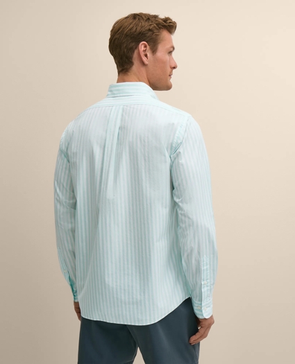 Friday Shirt, Poplin Butcher Striped, image 4