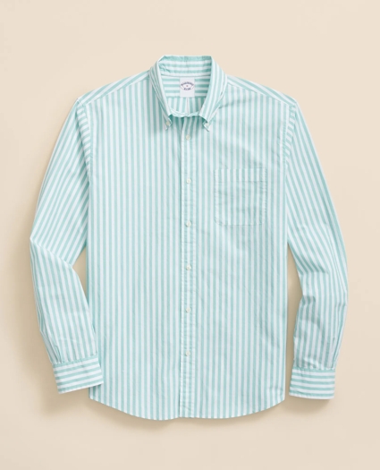 Friday Shirt, Poplin Butcher Striped, image 1