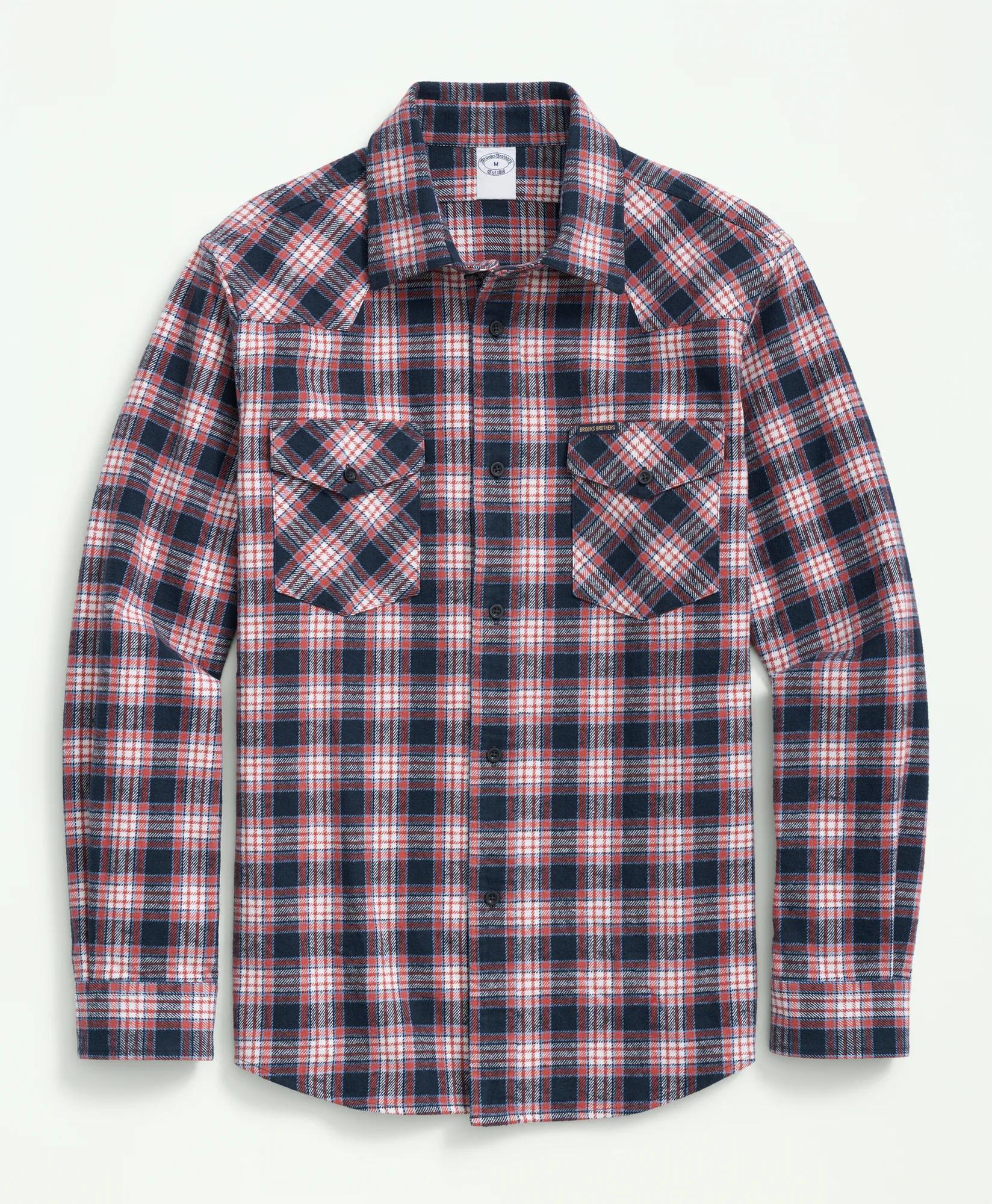 Cotton Twill Western Sport Shirt, image 1