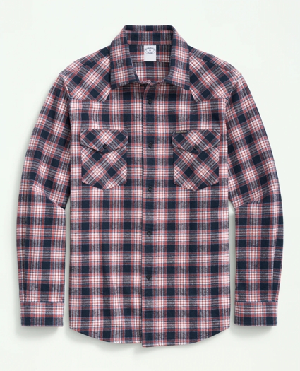 Cotton Twill Western Sport Shirt, image 1