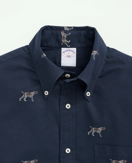 Friday Shirt, Poplin Pointer Motif, image 2