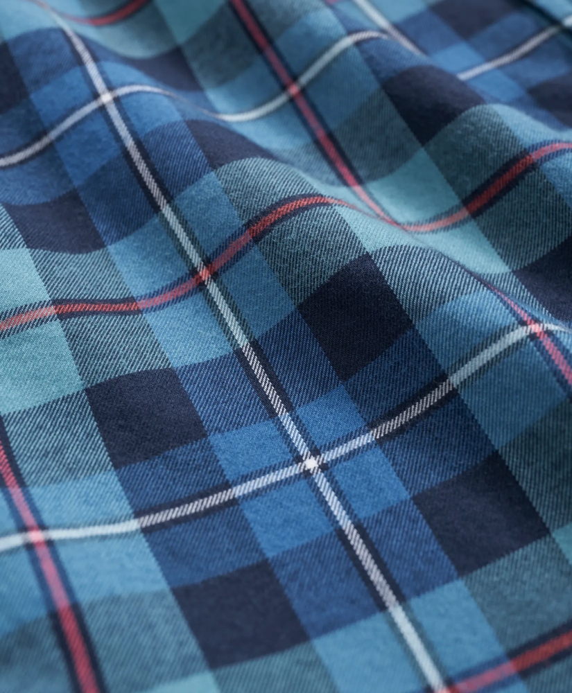 Archival Brushed Twill Tartan Shirt, image 3