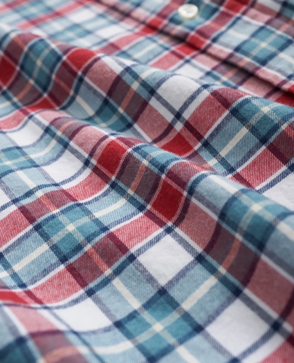 Archival Brushed Twill Plaid Shirt, image 3