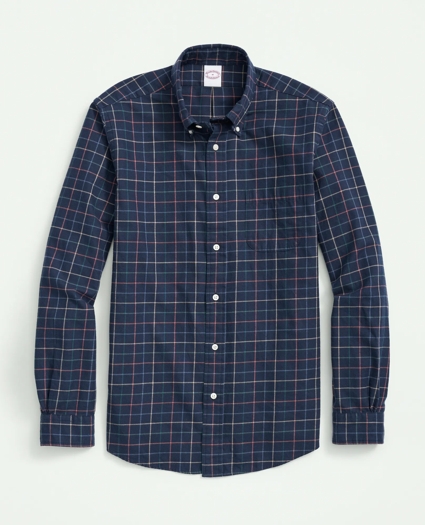Archival Brushed Twill Plaid Shirt, image 1