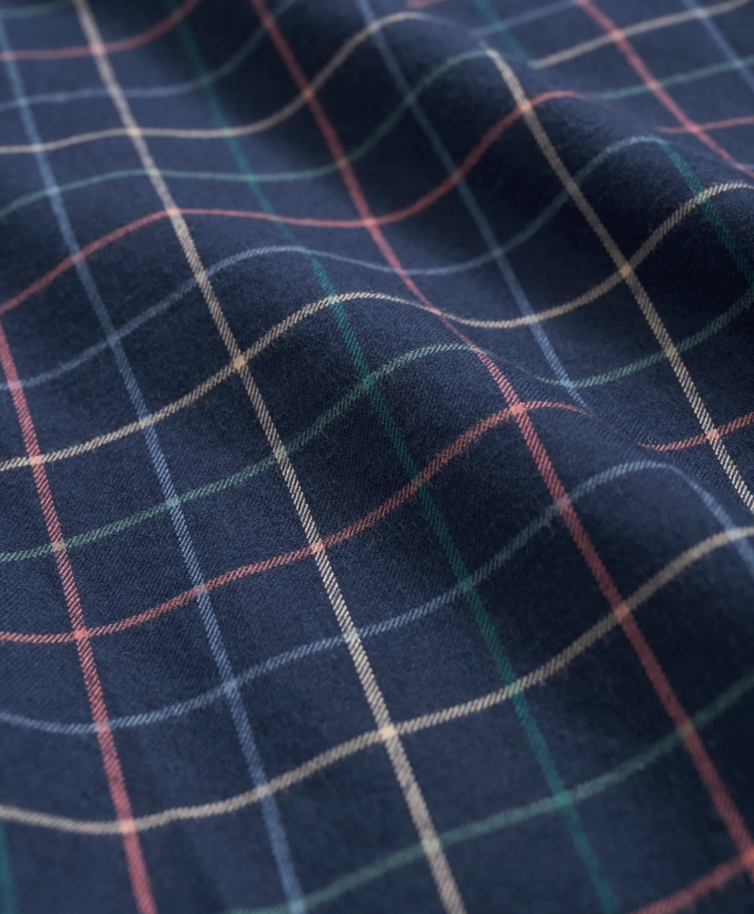 Archival Brushed Twill Plaid Shirt, image 3