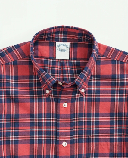 Archival Brushed Twill Plaid Shirt, image 2