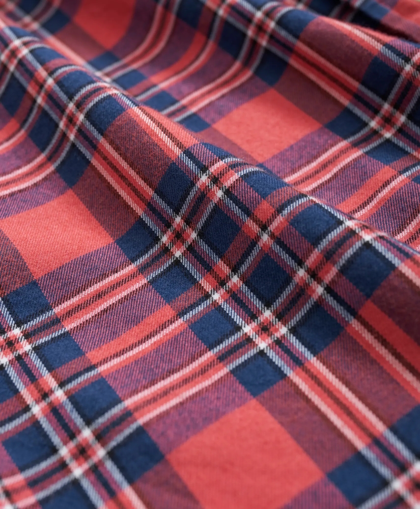Archival Brushed Twill Plaid Shirt, image 3