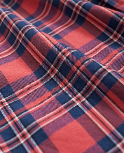Archival Brushed Twill Plaid Shirt, image 3
