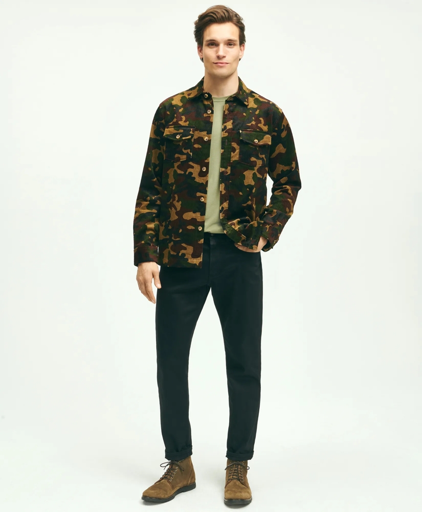 Stretch Cotton Corduroy Shirt Jacket Stretch Cotton Corduroy Shirt Jacket