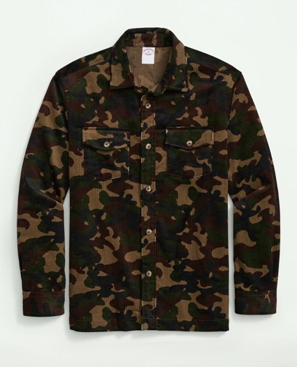 Stretch Cotton Corduroy Shirt Jacket, image 7