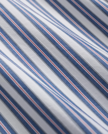 Friday Shirt, Poplin Multi-Striped, image 4