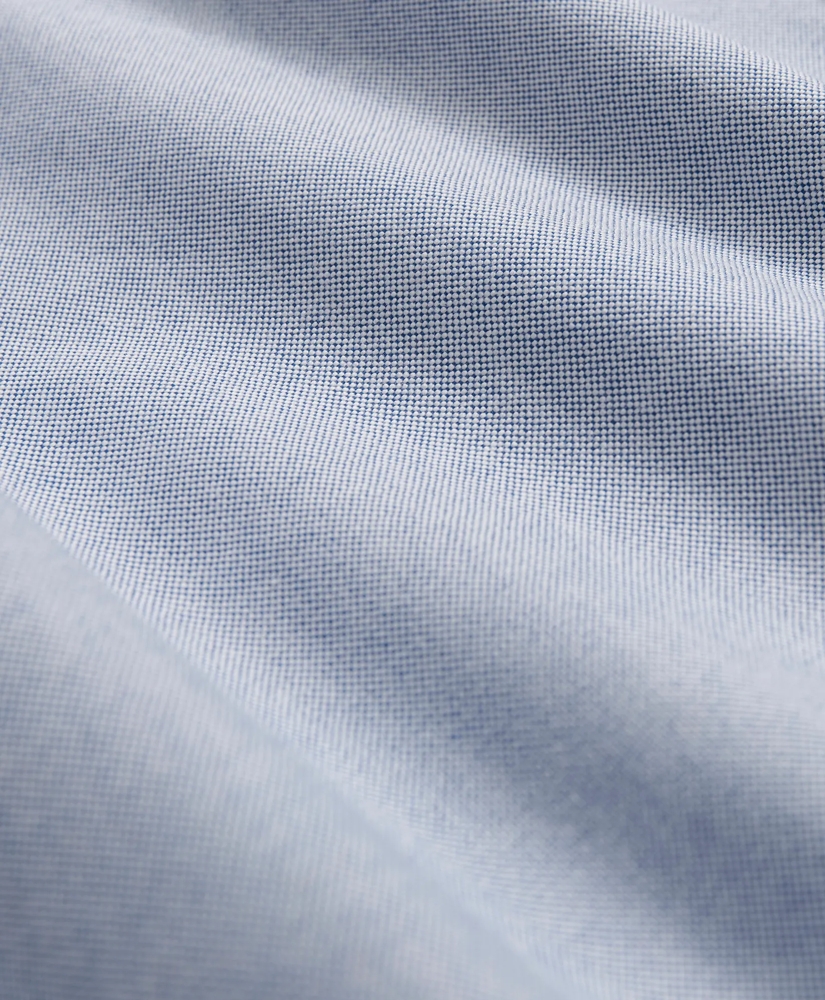 Men's Cotton Oxford Lunar New Year Chest Patch Sport Shirt, Button-Down Collar, image 4