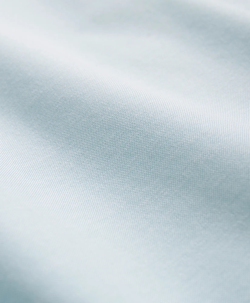 Stretch  Cotton Non-Iron Oxford Polo Button Down Collar Shirt, image 3