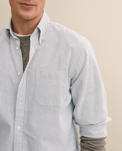 Friday Oxford Shirt, Candy Striped, image 3