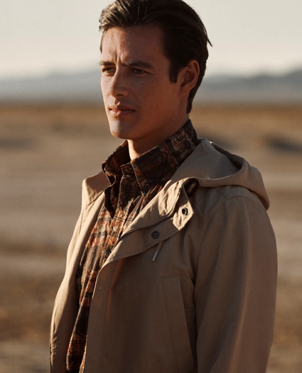 Cotton Madras Short Sleeve Button-Down Collar Sport Shirt, image 6