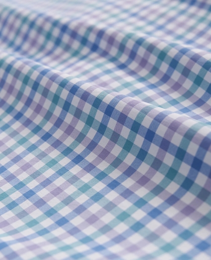 Performance Series Stretch Button-Down Collar, Checked Sport Shirt, image 3