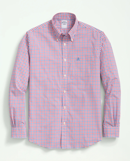 Performance Series Stretch Button-Down Collar, Checked Sport Shirt, image 1