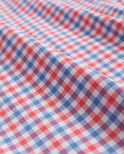 Performance Series Stretch Button-Down Collar, Checked Sport Shirt, image 3