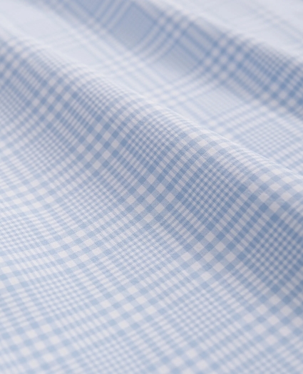 Performance Series Stretch Button-Down Collar, Windowpane Sport Shirt, image 3