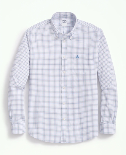 Performance Series Stretch Button-Down Collar, Checked Sport Shirt, image 1