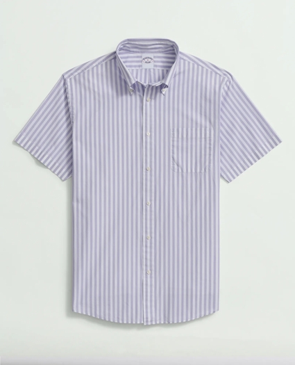 Friday Shirt, Short-Sleeve Poplin  Butcher Striped, image 1