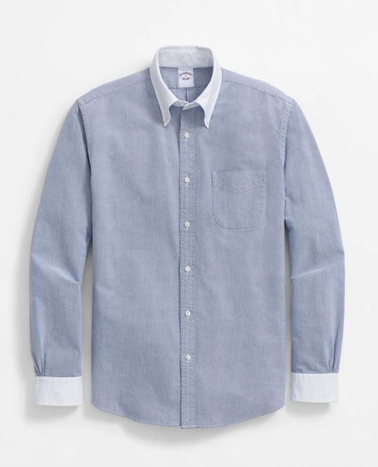Friday Shirt, Oxford with White Collar, image 1