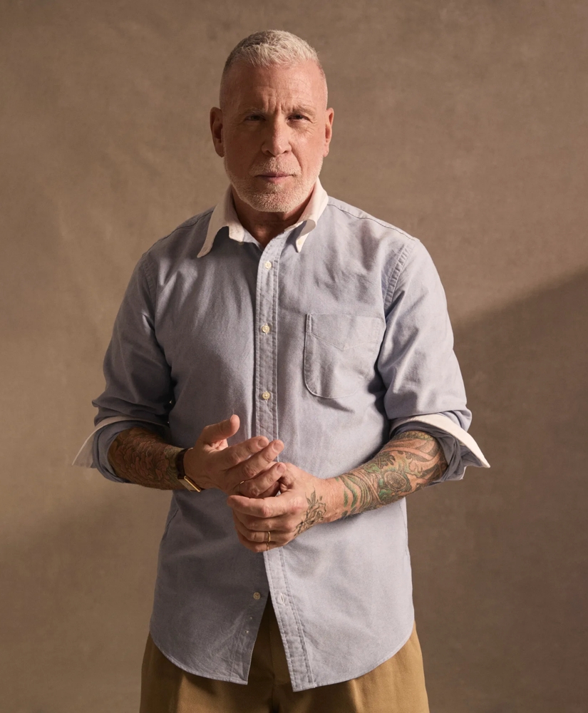 Friday Shirt, Oxford with White Collar, image 2