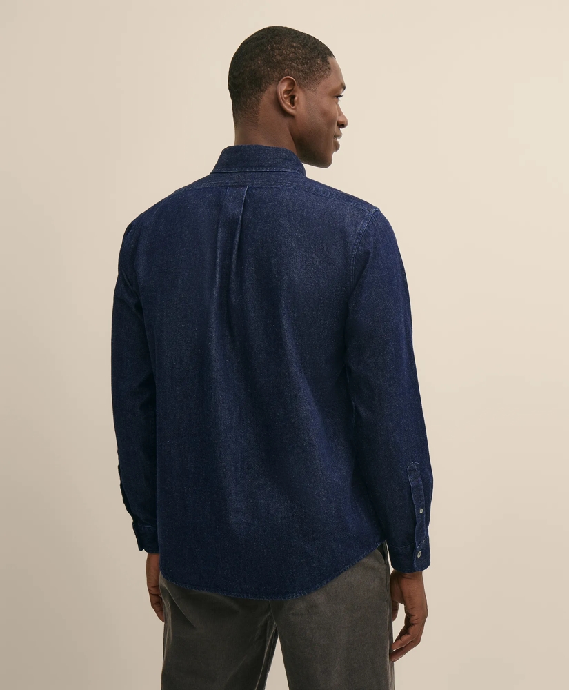 Archival Denim Shirt in Cotton Twill, image 3